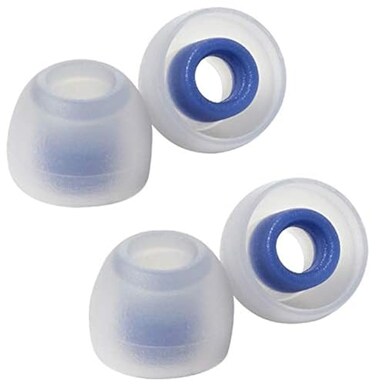 AZLA SednaEarfit Light Short Size MS 2 Pairs Earbud Tips for Wireless Headphones Noise Canceling Earbuds Replacement Tips Eartips Compatible with Sony Beats Sennheiser Jabra and JBL