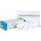 ForPro Professional Collection Premium Cotton Gloves 7 Pairs White for Moisturizing Hands Overnight Inspection Cloth Quality Eczema Dry Sensitive Skin Spa Therapy Elastic Wristband