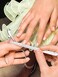 GERMANIKURE Glass Nail File in Suede Sleeve All You Need is Less Professional Crystal Nail File for Natural Nails Ideal Manicure Pedicure Tool for Smooth Easy Shaping Nail Care Gift