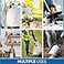أداة FitPlus 2024 المطورة PowerGrip T9 للإمساك بالكابلات الفولاذية القابلة للطي ذات الفك العريض و96 نقطة إمساك لضمان قبضة محكمة، مزودة بمغناطيس.