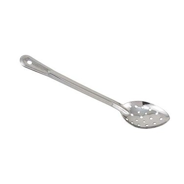 Winco Stainless Steel Basting Spoon Perforated 15 12mm