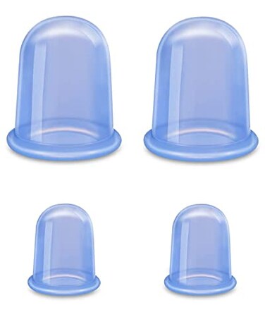 SHKIBY Silicone Cupping Therapy Sets Anti Cellulite Cup Massager Vacuum Suction Cup for Cellulite Treatment Amazing Cellulite Remover