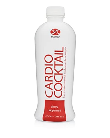 ForMor International Cardio Cocktail Liquid Nitric Oxide 32 fl oz LArginine BVitamins 5000iu Vitamin D Supports Cardiovascular Health Nitric Oxide Supplement