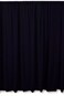 OnlineEEI 8 Ft Premier Drape Panel for Use with Pipe and Drape System 95 x 60 4 Rod Pockets Black Premier Drape Included