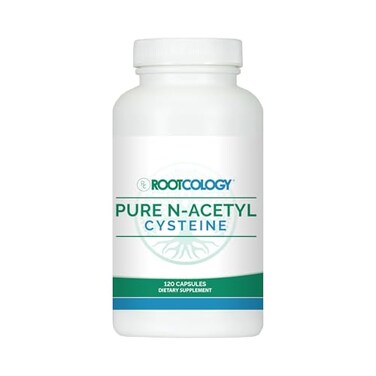 Rootcology by Dr Izabella Wentz Pure NAcetyl Cysteine NAC 900mg 120 Capsules