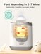 Grownsy Programmed NutriLocking Bottle Warmer for Breastmilk Formula Gray