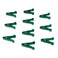 CanDo Graded Pinch Finger Exerciser 10 Replacement Pinch pins Green Medium