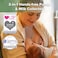 haakaa Wearable Silicone Breast Pump with Steriliser Bag 2in1 HandsFree Passive Breast Milk Catcher for Nursing Mom Breastfeeding Essentials 2Pack 75ml Pumps 1 Steriliser Bag