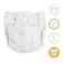 غطاء حفاضات قماشية هجين من Amazing Baby مع جيب وحزام كتف، مقاس متوسط ​​3، يتحمل وزن 12-25 رطلاً. يُستخدم مع حشوات Boosties. طقم حفاضات Springfield SmartNappy باللون الوردي يتضمن غطاء من الموسلين، حشوة ثلاثية الطي، ووسادة معززة.