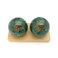 Top Chi Natural Malachite Orgonite Baoding Balls for Hand Therapy Exercise and Stress Relief Medium 16 Inch