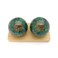 Top Chi Natural Malachite Orgonite Baoding Balls for Hand Therapy Exercise and Stress Relief Medium 16 Inch
