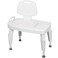 DMI ToolFree Universal Transfer Bench for Bathtubs Showers 350lb Weight Capacity Adjustable Legs Secure Handles FSA HSA Eligible