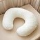 Konssy 2 Pack Nursing Pillow Covers Soft and Comfortable Nursing Cover for Breastfeeding Pillows Pillow Slipcover for Baby Girls Boys NewbornBrown Beige
