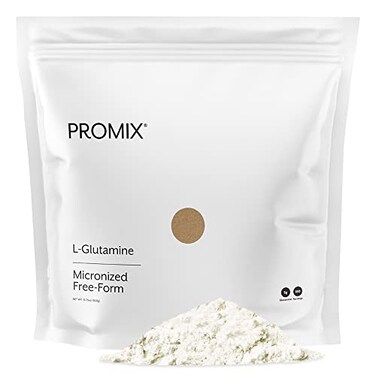 ProMix Nutrition LGlutamine Pure Micronized Free Form Unflavored 180 Servings