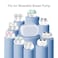 Gowing Wearable Breast Pumps Carrying Bag Hard Shell Case with Removable Tray Watertight Breast Pump Storage Bag Compatible with Most of Wearable Breast Pumps Holds 2 Pumps