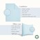 Evolur Space Adventure 3 Piece Toddler Bedding Set Super Soft and Breathable Toddler Bedding Machine Washable Includes Fitted Sheet Comforter and Pillow Case