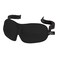 Bucky 40 Blinks No Pressure Solid Eye Mask for Sleep Travel Black One Size