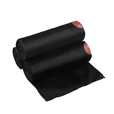 Begale 3 Gallon Drawstring Trash Bags Black 110 Counts 3 Rolls