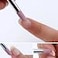 Yimart 5PCS Stone Sanding Nail File Tools Nail File Cuticle Remover Trimmer Buffer Pedicure Pen Washable Manicure Tool Nail Salon Makeup Cosmetic Tool 5PCS Stone Sanding