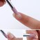 Yimart 5PCS Stone Sanding Nail File Tools Nail File Cuticle Remover Trimmer Buffer Pedicure Pen Washable Manicure Tool Nail Salon Makeup Cosmetic Tool 5PCS Stone Sanding