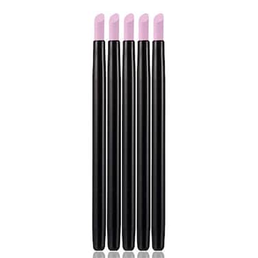 Yimart 5PCS Stone Sanding Nail File Tools Nail File Cuticle Remover Trimmer Buffer Pedicure Pen Washable Manicure Tool Nail Salon Makeup Cosmetic Tool 5PCS Stone Sanding