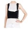دعامة سولمير للأضلاع والصدر، دعامة للأضلاع المكسورة، حزام أضلاع قابل للتهوية للأضلاع المؤلمة أو المتورمة، دعم لإصابات عظمة القص، حماية من خلع الأضلاع، ألم شد العضلات، مقاس XLXXL