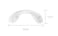 BEHLINE 5PCS Eyeglasses Nose Pads Glasses Bridge StrapSaddle BridgeSoft Silicone AntiSlip Replacement NosepadsScrewin Eyeglasses Nose Piece for Eye Glasses Sunglass Eyewear Repair LargeAdult