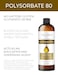 velona Polysorbate 80 by Velona 16 Fl Oz Solubilizer Food Cosmetic Grade All Natural for Cooking Skin Care and Bath Bombs Sprays Foam Maker Use Today Enjoy Results