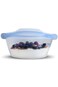 Ziploc Endurables Silicone Food Storage Meal Prep Containers Microwave Safe and EcoFriendly Medium Container 1 Count