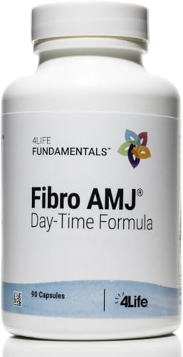 4Life Fibro AMJ Day Mobility Support with Glucosamine MSM 90 Capsules