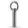 TISUR Titanium Keychain Pill Holder Waterproof Small Single Pill Case