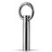 TISUR Titanium Keychain Pill Holder Waterproof Small Single Pill Case