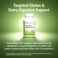 Dynamic Enzymes Gluten Plus Advanced Digestive Enzymes DPPIV Enzyme Complex for Gluten Casein Digestion Helps Digest Wheat Barley Rye Supports Digestive Comfort 30 Veg Capsules