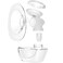 Zomee Fit Breast Shield Replacement Kit 25mm Wearable Pump Flange Diaphragm Duckbill Valve 6oz Collection Cup BPAFree Spare Parts Set for Zomee Fit Pump Pump Not Included