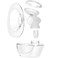 Zomee Fit Breast Shield Replacement Kit 25mm Wearable Pump Flange Diaphragm Duckbill Valve 6oz Collection Cup BPAFree Spare Parts Set for Zomee Fit Pump Pump Not Included