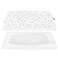 Moonsea Pack and Play Sheet Quilted Breathable Thick Playpen Lovely Print Cover 39275 Compatible with Graco Portable Mini Cribs Suitable for Yards and Foldable Mattress Pack and Play Pad White Star