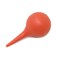 Honbay 75ml Rubber Squeeze Bulb Ear Syringe Laboratory Tool Red