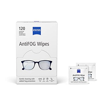 ZEISS AntiFOG wipes 120 count
