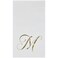 Gift Boutique M Monogram Guest Napkins 100 Pack Initial Letter Personalized Napkins Paper Disposable Bathroom Towels Wedding Party Table Decor Supplies