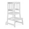 Dream On Me 2in1 Funtastic Toddler Tower Kitchen Step Stool White