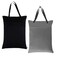 ALVA ALVABABY 2 Pack Large Wet Dry Bag Waterproof Hanging Cloth Diaper with Double Zippered Pockets 25x18 inches Black and grey
