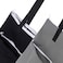 ALVA ALVABABY 2 Pack Large Wet Dry Bag Waterproof Hanging Cloth Diaper with Double Zippered Pockets 25x18 inches Black and grey