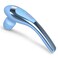 Roysmart Vibration Electric Massager CordlessRechargeable Vibrating Handheld Personal Back Massagers Waterproof Seven Massage Wand for Full BodyBlue
