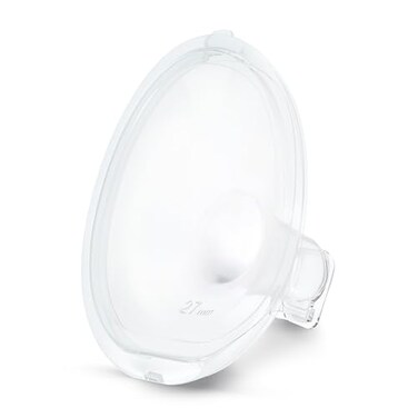 واقيات الثدي من ميديلا هاندز فري، مقاس 27 مم، للاستخدام مع أكواب تجميع هاندز فري، عبوة من قطعتين
