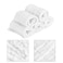 Tnfeeon Reusable Baby Cloth Diapers Soft Breathable Absorbent Washable Nappy Towels for Newborn Infant Cotton White 46 x 15 cm 5 Pack
