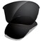 Dynamix Polarized Replacement Lenses for Oakley Half Jacket 20 XL Easy To Install Fit Perfectly Solid Black