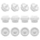 Durceler Elvie Stride Replacement Parts 8 Duckbill Valves 4 Silicone MembraneDiaphragm Compatible with Double Elvie Stride 2 Breast Pump Parts Accessories by Not Original Pump Parts