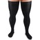 Zhanmai Thigh High Compression Socks for Men 2030 Mmhg Compression Stockings Thigh High Socks SwellingLBlack
