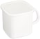 Noda Horo Nodahoro MS12K White Series Storage Container Storage Container with Handle Square L Seal Lid Included Made in Japan