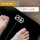 ميزان الحمام الذكي الممتاز من INEVIFIT، ميزان رقمي عالي الدقة يعمل بتقنية البلوتوث لقياس وزن الجسم بدقة، يقيس الوزن ومؤشر كتلة الجسم بدقة لعدد غير محدود من المستخدمين.